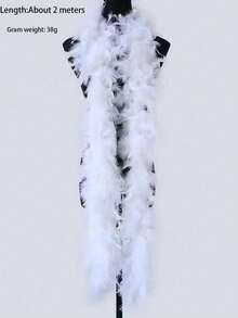 1 chiếc khăn choàng lông giả nhiều màu sắc dành cho nữ, thích hợp cho khiêu vũ, đám cưới, tiệc Halloween, trang trí sân khấu, tiệc lễ hội, phụ kiện đội đầu, phụ kiện quần áo, khăn quàng cổ, trang trí, phù hợp cho tiệc sinh nhật, Halloween, đua ngựa, tiệc trà, đêm giao thừa, buổi hòa nhạc và trang trí nhà cửa, khiêu vũ, đám cưới, biểu diễn sân khấu, trang phục và phụ kiện lễ hội, đồ dùng tiệc tùng, lựa chọn lý tưởng làm quà tặng, trang phục ngày Valentine. - Nhiều màu - Xem 4