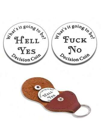 1 st dubbelsidig kram i rostfritt stål, minnesgåva, lämplig för kvinnor, män, vänner, födelsedagar, familj