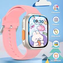 2026 New Children's Smart Watch, Multiple Sports Modes, Step Counting And Tracking Sports Data, With Wireless Calling Function, Can Answer/Call Calls, SMS Reminders, Music Playback And Custom Wallpapers, Silicone Strap, Suitable For Children's Watches Worn In Class Or On The Playground - 彩色 - 查看 10