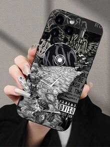 Fashionable, Popular, Personalized, Korn Band Pattern Design Theme Luxury Shockproof Aesthetic Cute Phone Case,Lens Protrusion Protection , Compatible With For  16/16Plus/16Pro/16ProMax, 15,14, 13, 12, 11 Series And Compatible With For Galaxy S/A Series,Gift For Easter Day, Christmas Halloween Decoration/Gift For Birthday, Girlfriend, Boyfriend, Friend Or Yourself. Covers - Estilo 1 (1 pieza) - Ver 6