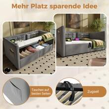 Bed Frames - Gray - View 2