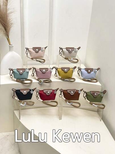 lulu kewen Ladies' Fashionable And Simple Mini Coin Purse Bag Decoration Can Be Hung With Bags In Multiple Colors And Small Gifts Can Be Given As Gifts To The Best Friends For Women Wallet Mini Wallet Purse Wallet Wristlet Wallet Coin Wallet