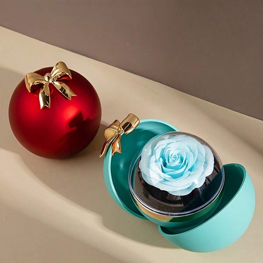 1 Hộp Trưng Bày Trang Sức Hình Cầu Vòm Có Nơ, Nắp Trong Suốt và Mái Vòm Nhọn Màu Vàng - Có Nhiều Màu Sắc (Xanh Ngọc Lam, Hồng, Đỏ) - Đế Chắc Chắn và Bề Mặt Bóng - Hộp Đựng Nhẫn và Dây Chuyền Nhỏ Gọn, Thích Hợp Làm Quà Tặng Ngày Valentine, Đám Cưới, Sinh Nhật - Hộp Trưng Bày Phụ Kiện Thanh Lịch - Hộp Hình Cầu Bằng Nhựa Bền Chắc với Nơ Vàng và Nắp Vòm Trong Suốt - Có Nhiều Màu Sắc, Hộp Trang Sức Lớn, Hộp Tổ Chức Lưu Trữ Trang Sức, Hộp Đóng Gói Trang Sức (Không Bao Gồm Trang Sức)