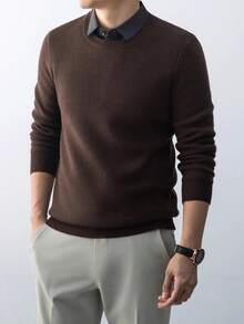 Herren Strickoberbekleidung - braun - Übersicht 2