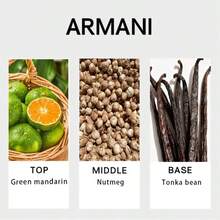 Armani Code Men Eau De Toilette Spray 75ml/125ml Fruity Woody Fragrance Men's Perfume Authentic Original Long-Lasting Scent - 水果木質香調 - 查看 2