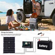 10000W Solar Power System Complete Set, 12V To 220V, 100A Controller, 200W Solar Panel, Off-Grid Inverter, Suitable For Home/Camping Backup Power/Balcony Power - SEP-18K-d10000 - View 12