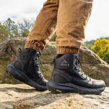 Tácticas Militares para Hombre Botas de Senderismo Ligeras y Cómodas Vanguard - Negro - Ver 11