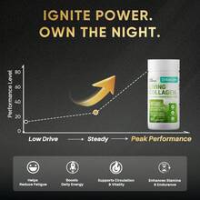 []Suplemento para hombres DrBioCare – Apoya la energía, la fuerza, la resistencia, la circulación y la aguante – Incluye L-Carnitina + Colágeno – Nueva fórmula, 60 cápsulas - 1 caja . Totalmente nuevo - Ver 5