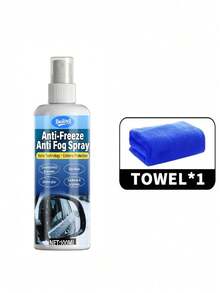 Winter Car Windshield De-Icer Spray, Fast Ice & Snow Remover For Windshield And Windows, Anti-Frost, Deicing Spray, Anti-Freeze Melting Agent, Refrigerator Freezer Windshield De-Icer Spray, Rapid Defrosting & De-Icing Agent For Cars And Home, Glass Anti-Freeze Anti-Frost (Random New & Old Version)