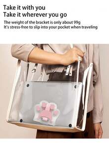 1 Peça Suporte de Telefone em Formato de Pata de Gato Fofo, Suporte Flexível para Tablet PC, Suporte de Mesa para Assistir TV, Adequado para Dormitório de Estudante