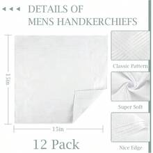 andkerciefs  Men 00%  W ankies Classic Reusable Men's andkerciefs 5x5 Inc Pocket anky - 12 - Ver 2