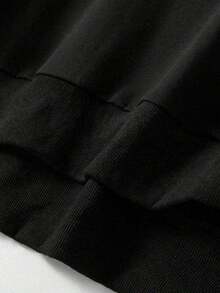 Men's Single Sided Printed Hooded Sweatshirt Rocky Boxing Movie Graphic Print Vintage Sport Style Kangaroo Pockets And Drawstrings Long Sleeves Loose And Casual Thick Fabric Ideal For Gifts In Autumn And Winter High Quality Men's Clothing S To XL - Negro - Ver 7