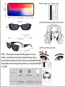 Plain PC None 1 Piece Vintage Plastic Frame Resort Geometric Glasses Cover With Leather Case For Outdoor Travel Fashion Decoration Fashion Glasses Cover Beach Accessories Beach Accessories Ladies Glasses Cover Basic Autumn Winter Ladies Clothing Business Casual Gift Chain Elegant Clothing Plain Casual PC  PC    None - màu đen - Xem 4