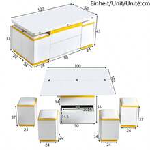 Coffee Tables - สีขาว - ดู 4
