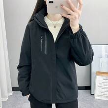 Women Shell Jackets - Black - View 4