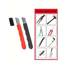 1 pièce Affûte-couteau en acier au tungstène avec diamant - Durable, multifonctionnel, convient pour les ciseaux de cuisine et de jardin, toutes les lames - Multicolore - Voir 4