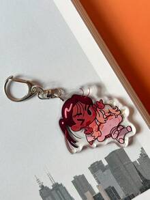 1 móc khóa acrylic hình nhân vật hoạt hình (Till, Sua, Ivan, Hyuna, Luka, Mizi), đồ lưu niệm anime, phụ kiện điện thoại hoạt hình, móc khóa xe hơi, mặt dây chuyền ba lô, phụ kiện túi xách, tượng hoạt hình, quà tặng Halloween - Nhiều màu - Xem 6