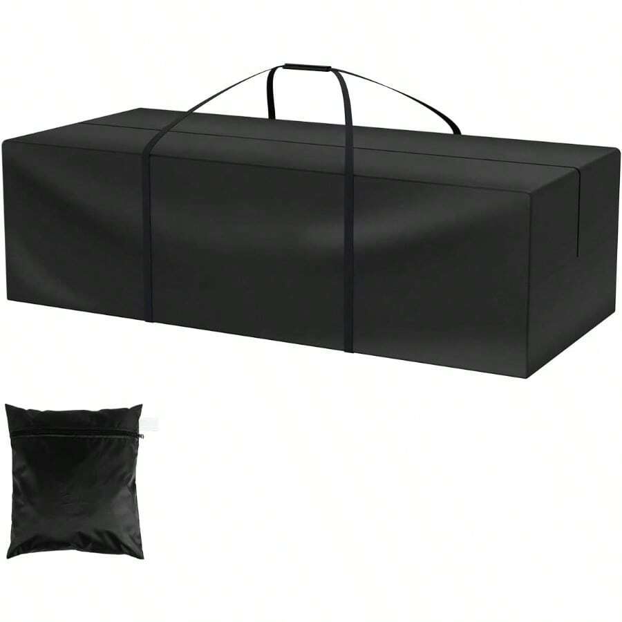 YQQ Bolsa de almacenamiento de cojín funda con asa con cremallera bolsa de almacenamiento de muebles bolsas de almacenamiento para cojines al aire libre bolsa de almacenamiento para muebles bolsa2179 - L - Ver 1