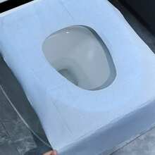 5/10/20 pezzi Coprisedili igienici monouso, essenziali da viaggio portatili, grandi protezioni impermeabili per il water, adatte per casa, viaggi, bagni pubblici, coprono completamente il water - Multicolore - Visualizzare 11