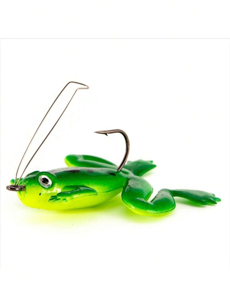 1pc Rubber Frog Soft Fishing Lures CrankBait Tackle 6cm Frogs Fishing Lures Baits - Multicolor - View 1