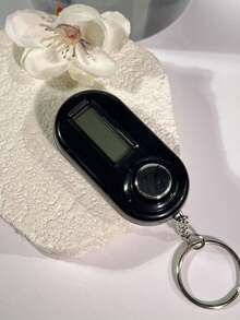 斋月便携式电子计数器，迷你定时器钥匙扣，数字显示厨房计数器，小巧便携装饰吊坠，时间管理工具，斋月小礼物，适合户外多种场景使用 - 彩色 - 查看 3