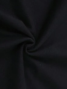 1pcsPardon My French Bulldog Frenchie Lover T-Shirt - Funny Dog Owner Gift, Casual Round Neck Tee Suitable For, Year-Round Wear For, & Frenchy Outfits (Machine Washable)180g - 黑色 - 查看 3