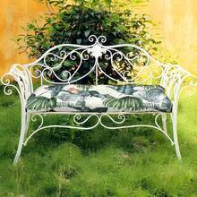 YQQ Cojín de banco al aire libre impermeable plantas tropicales cojines de banco impresos para muebles de exterior cojín de silla de columpio resistente a los rayos UV almohadilla de cojines de banco2179 - 39 km 0 km - Ver 6