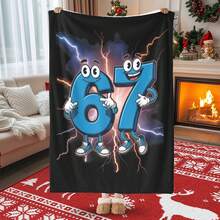 Manta Navidad Weiche 67 Cartoon Suave Acogedora Multiusos Ideal Regalo Navidad Sala Dormitorio Sofá Cálida y Absorbente Promoción Exclusiva - Multicolor - Ver 1