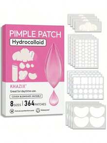 364pcs Multi-Specification Acne Patch Care Transparent Patches, Comfortable And Breathable - Multicolor - View 1