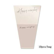 Floral Bouquet Packaging Gift Bag, Plastic Coated Kraft Paper Floral Packaging Material, Suitable For Valentine's Day, Mother's Day And Various Dreamy Festivals, Flower Wrapping Paper - Multicolor - View 9