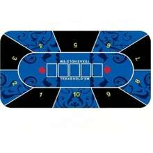 Waterproof Poker Table Mat - Rubber Poker Game Mat - Waterproof Table Mat - Poker Tablecloth - Mahjong Tablecloth - Suitable For Family Gatherings, Entertainment Games - Party Games And Event Supplies - Birthday Gift - Multicolor - View 15