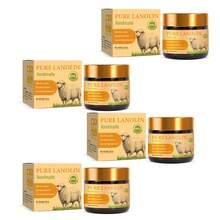 Pure Lanolin Cream – Deeply Moisturizing & Nourishing, Restores Softness & Smoothness, Protects Dry & Cracked Skin, Helps Heal Chapped Lips, Rich In Natural Lanolin, Ideal For Sensitive Skin, Paraben-Free & Hypoallergenic, 50g - 黃色 - 查看 10