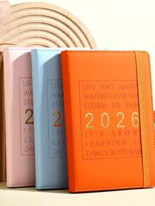 2026 New Calendar Planner, Self-Discipline Tracker, Time Management, A5 Notebook, Learning Starter Gift, Suitable For Work, Study, School Supplies, New Semester - one-size - View 4