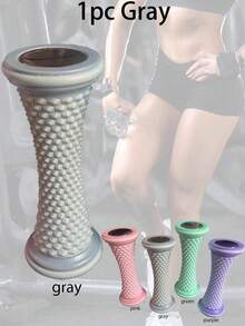 1个深层组织足部按摩滚轮，有助于缓解腿部肌肉酸痛，改善血液循环，减轻足部疼痛和瘙痒，适合穿高跟鞋者、长时间运动者、学生、返校季、旅行、居家、水疗中心等场合使用，也可作为按摩工具。 - 彩色 - 查看 16