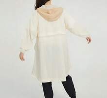 Adidas New Stella Series Casual Hooded Windproof Jacket For Women - Beige - View 10