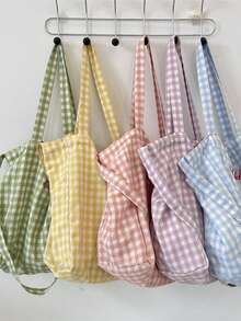 Túi xách cỡ lớn, kiểu dáng thường ngày: Nhiều cách mang (cầm tay/đeo vai/đeo chéo), phù hợp cho các vật dụng cần thiết hàng ngày, đi học và các dịp giải trí. - Nhiều màu - Xem 3