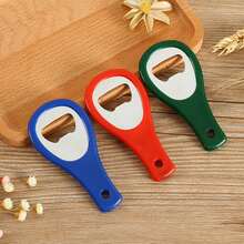 简易塑料和不锈钢开瓶器，实用啤酒瓶开瓶器和罐头开瓶器 - 彩色 - 查看 5