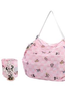 Disney 时尚旅行包，大容量手提包，时尚行李包，购物袋，收纳包，男女通用健身包 - 彩色 - 查看 12