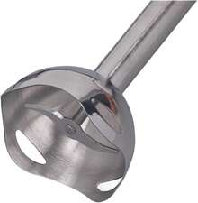 Batidora De Inmersión Trituradora, Batidora De Mano De Acero Inoxidable, Licuadora De Inmersión Portátil Multifuncional, Batidora De Mano Triturador Alimentos, Para Sopas, Batidos, Purés Segura Y Confiable - Blanco - Ver 9