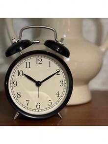 IKEA DEKAD Desk Clock: Dual Alarm Clock With Memory Function For Multiple Time Periods, Creative Luminous Display, Non-Slip Silicone Base To Prevent Tipping, Silent Design, Suitable For Dormitories, Bedrooms, And Studies. White. - White 705.404.77 - View 3