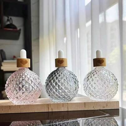 1pc 100ml Dropper Bottle, Cosmetic Mixing Bottle, Refillable Bottle, High-Quality Decanting Bottle