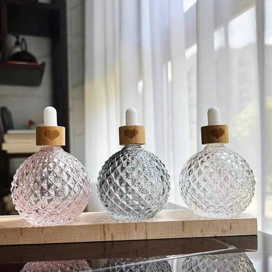 1pc 100ml Dropper Bottle, Cosmetic Mixing Bottle, Refillable Bottle, High-Quality Decanting Bottle - Multicolor - View 1