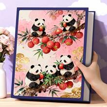 6英寸相册，大容量200页，天鹅绒材质，适合家庭、婚礼、周年纪念、旅行、毕业等场合，是理想的礼物之选。 - 彩色 - 查看 9