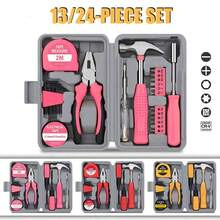 1 Conjunto De Ferramenta Manual Para Casa, Ferramenta De Reparo De Hardware Elétrico, Conjunto De Caixa De Ferramenta Multiuso Para Veículos Domésticos