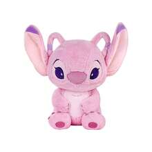 Miniso Búp bê nhồi bông ngồi cơ bản Angel 18 thuộc dòng Stitch Series - Chất liệu nhung mềm mại màu hồng + Chi tiết tai tinh tế, lý tưởng để trang trí ghế sofa và làm bạn đồng hành ôm ấp (1 chiếc) - Nhiều màu - Xem 7