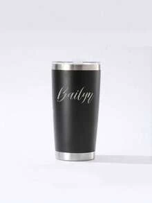 Personalized 20oz Vacation Tumbler, Custom Travel Mug, Beach Tumbler, Stainless Steel Mug, Girls Weekend Gift, Laser Engraved Tumbler, Personalized Tumbler, Custom Tumbler, Multi-Functional, Reusable, Easy To Clean, Exquisite,Chic Design
