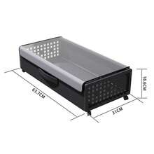 1pc Multi-Function Bed Underbed Storage Rack With Wheels - Large Capacity, Dust-Proof, Suitable For Bedroom, Living Room, Dorm, Can Store Books, Toys, Blankets, Bedding Etc. - Durable Metal Structure - Multicolor - View 8