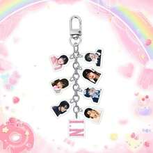 سلسلة مفاتيح أكريليك ل- K-Pop <DO IT>، عنصر ديكور مكتبي، Le E Know، Chang Bin، Fe Lix، Seung Min، I.N، Hyun Jin. مناسب للملابس والحقائب ومفاتيح السيارات - ديكور حفلة إبداعي وجميل، هدية عيد الميلاد المثالية، هدية عيد الحب. - متعدد الألوان - مشاهدة 16