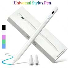 1pc Aluminum Alloy Universal Capacitive Touch Screen Stylus Pen Compatible With IOS/Android/Windows Tablets And Smartphones, Compatible With Samsung// Tablets, Drawing Pen