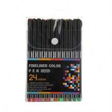 100pcs Fine Line School Supplies, Ballpoint Pens, Highlighters, School Essentials, Cute, Back To School Items, School Stationery, Pink Learning Supplies, Student Gel Pens, Office Use - Multicolor - View 9